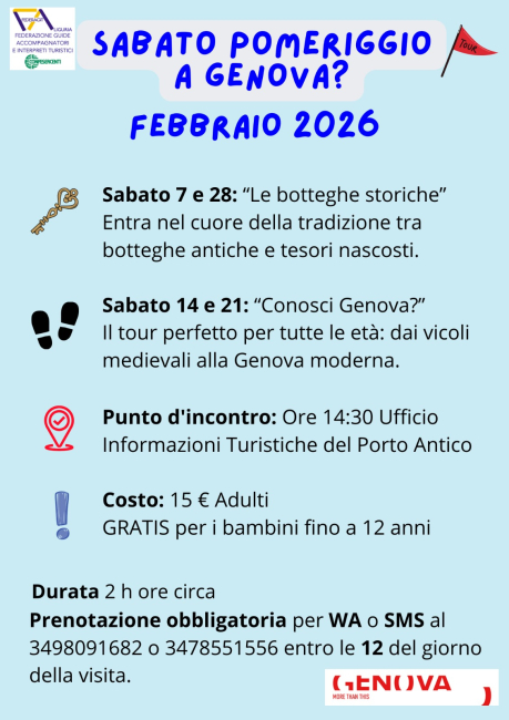 Conosci Genova? - febbraio 2026