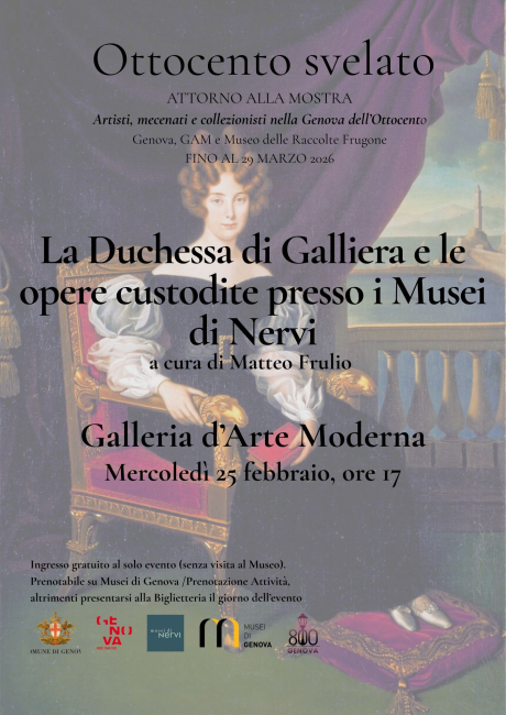 La Duchessa di Galliera e le opere custodite nei Musei di Nervi