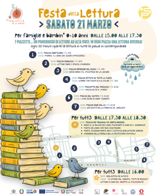 Festa della Lettura, terza edizione 