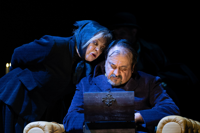 LeAnimeMorte, nella foto Milvia Marigliano e Federico Vanni _©Ivan Nocera