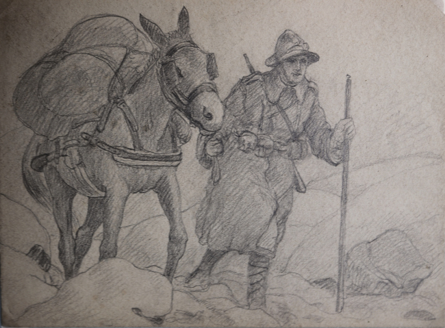 Disegni della Collezione Bouch Alpini di Carta