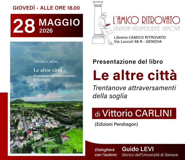 Le altre città. Trentanove attraversamenti della soglia. Presentazione di volume 