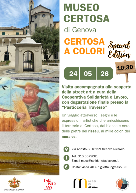 Certosa a colori Special Edition, terzo appuntamento 