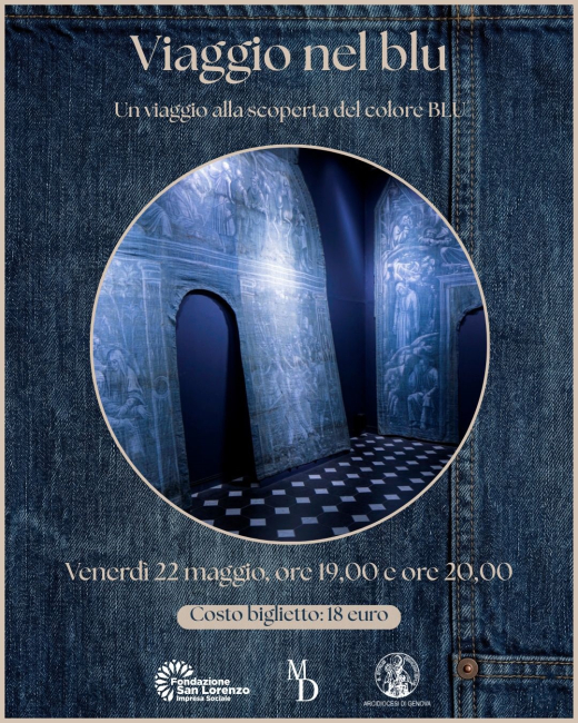 Viaggio nel Blu …  Visita esclusiva dedicata alla storia di un colore