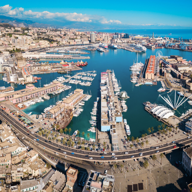 Veduta di Genova