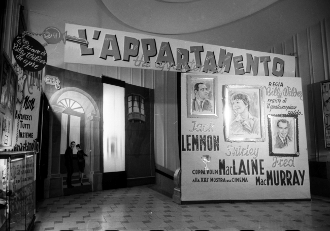 Cinema Olimpia, via XX Settembre “L’appartamento”,1960_ArchivioLeoni