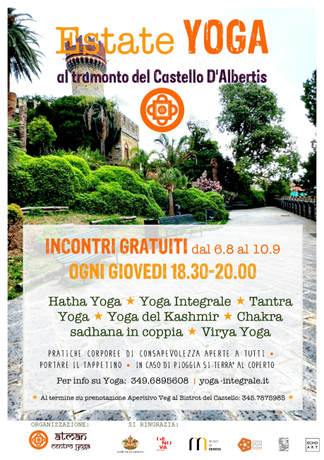 Yoga d'estate a Castello D' Albertis