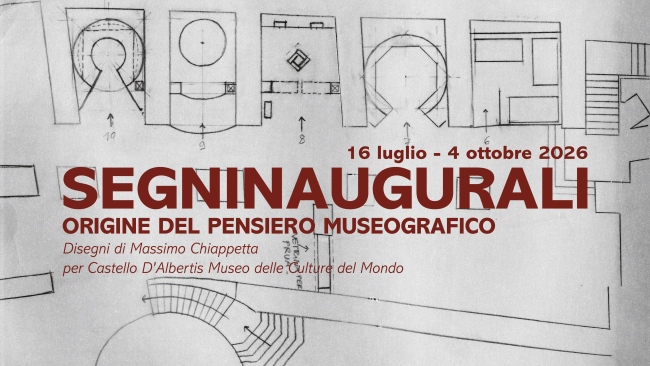 Segninaugurali. Disegni di Massimo Chiappetta per Castello D’Albertis Museo delle Culture del Mondo 