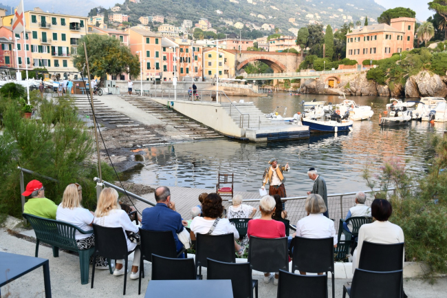 I colori del mare, pubblico al porticciolo di Nervi