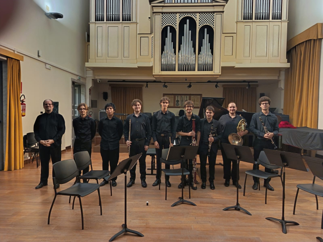 Ensamble fiati del Conservatorio