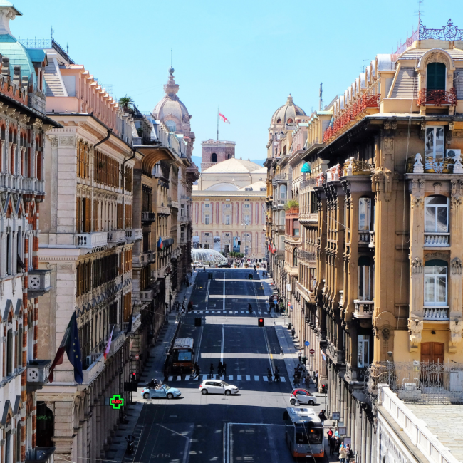 Via XX settembre - Genova