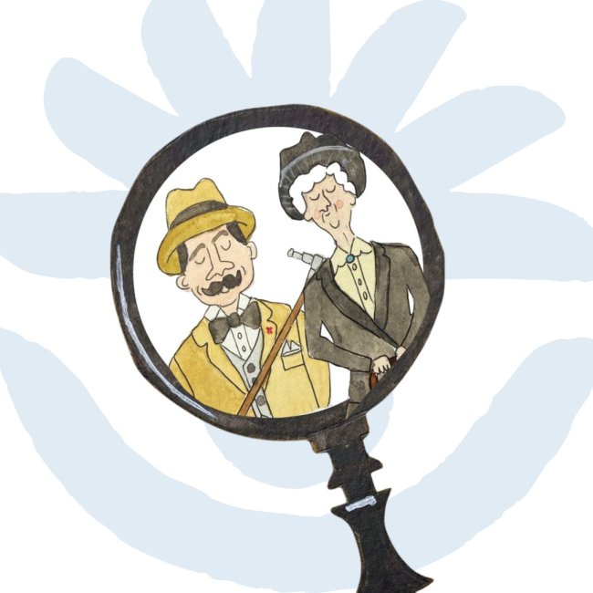 Disegno su Agatha Christie