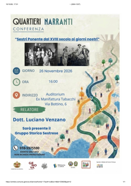 Locandina evento