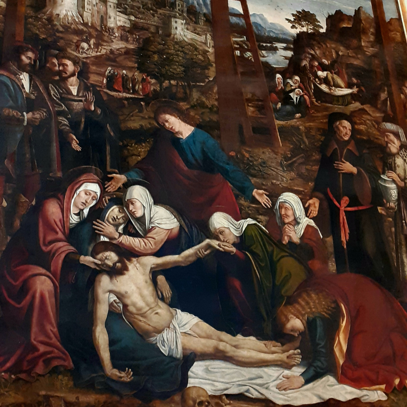 Pala della “Deposizione” di Pier Francesco Sacchi 